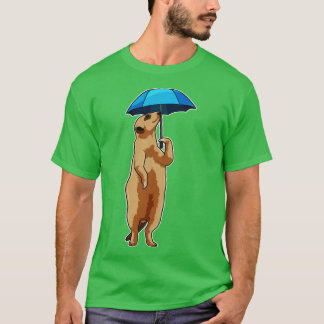 Meerkat med Umbrella T Shirt