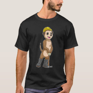 Meerkat Miner Pickaxe T Shirt