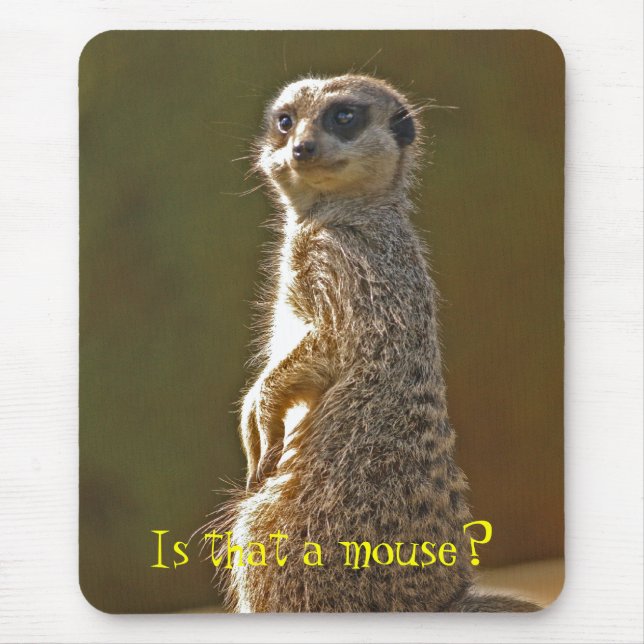 Meerkat Mousepad c Musmatta (Framsidan)