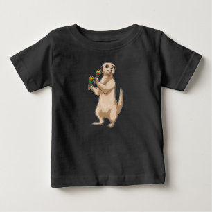 Meerkat Musician Maracas Music T Shirt