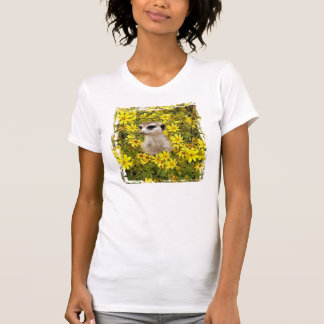 MEERKAT-NEDERLAG I BLOMMORNA T-SHIRT