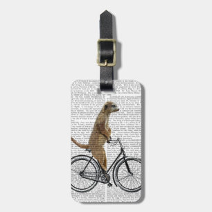 Meerkat på Bicycle Bagagebricka