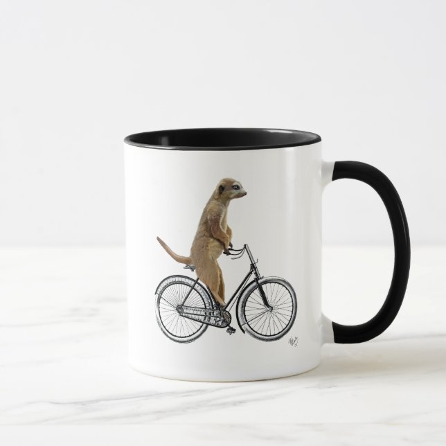 Meerkat på Bicycle Mugg (Höger)