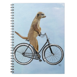 Meerkat på cykel 2 anteckningsbok