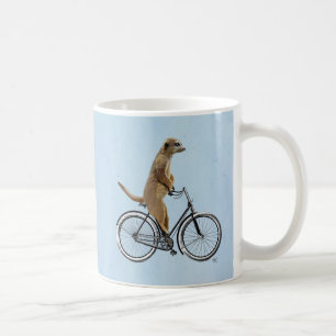 Meerkat på cykel 2 kaffemugg