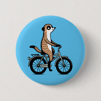 Meerkat på cykel knapp