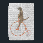 Meerkat på Orange Penny Farthing iPad Mini Skydd<br><div class="desc">Children's</div>