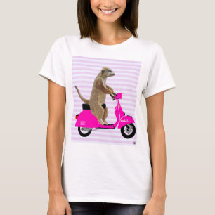 Meerkat på Rosa Moped 2 Tröja