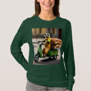 Meerkat Pizza Delivery on a Tuk Tuk, T Shirt