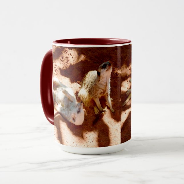 Meerkat Play Day Mugg (Framsida vänster)