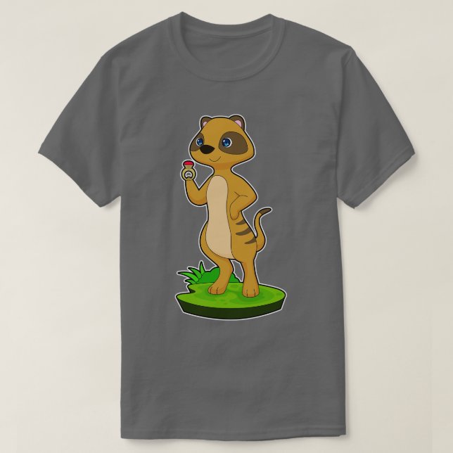 Meerkat Ring T Shirt (Design framsida)