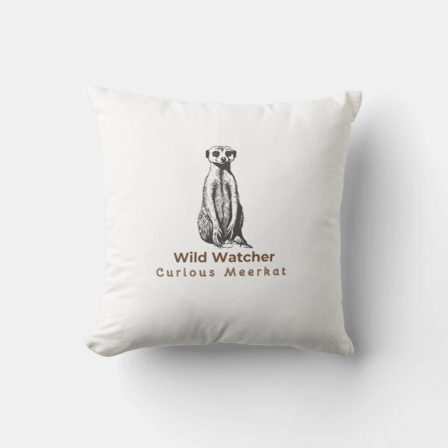 meerkat roligt kudde (Framsida)