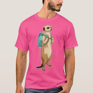Meerkat School Bag T Shirt