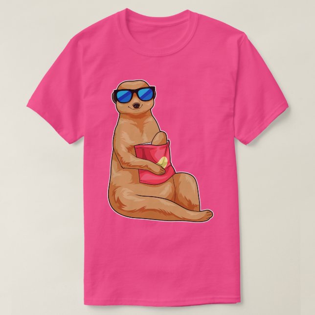 Meerkat Shopping bag T Shirt (Design framsida)
