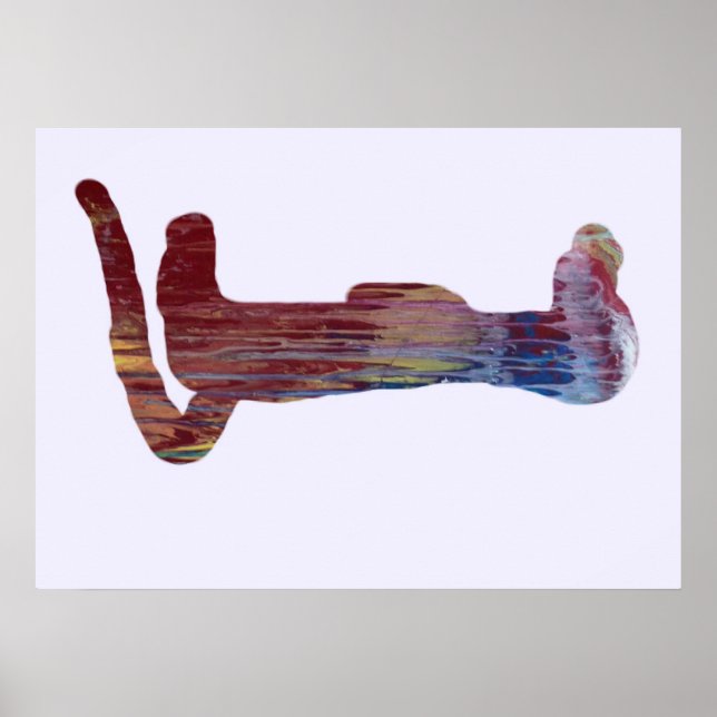 Meerkat silhouette poster (Framsidan)