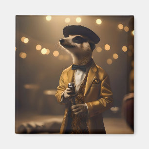 Meerkat Sinatra Magnet