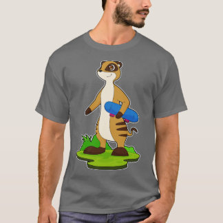 Meerkat Skater Skateboard T Shirt