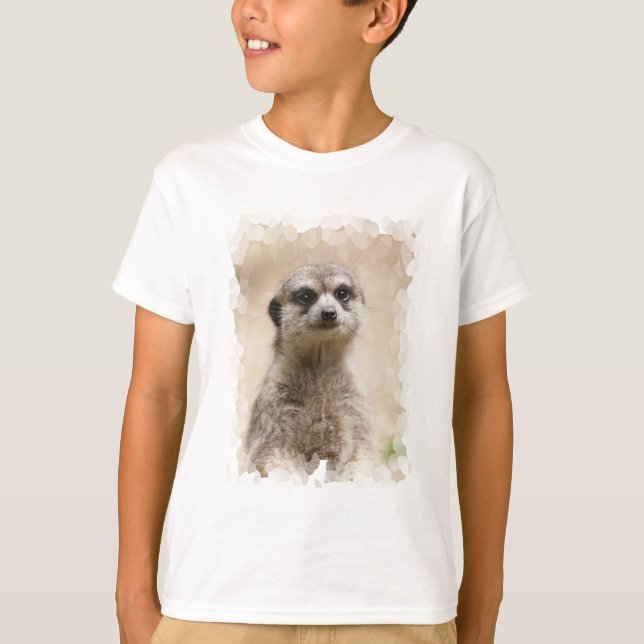 Meerkat skjorta tee shirt (Framsida)