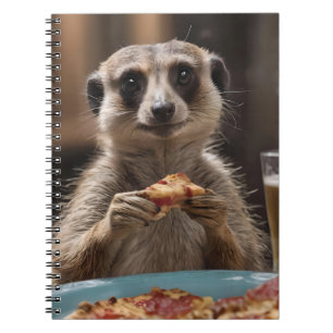 Meerkat Sneaky Lunchtime Anteckningsbok