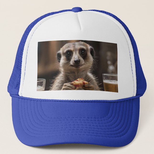 Meerkat Sneaky Lunchtime Keps (Framsida)