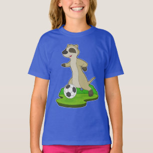 Meerkat Soccer-spelare T Shirt