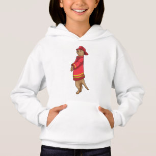Meerkat som Firefighter med Helmet T Shirt