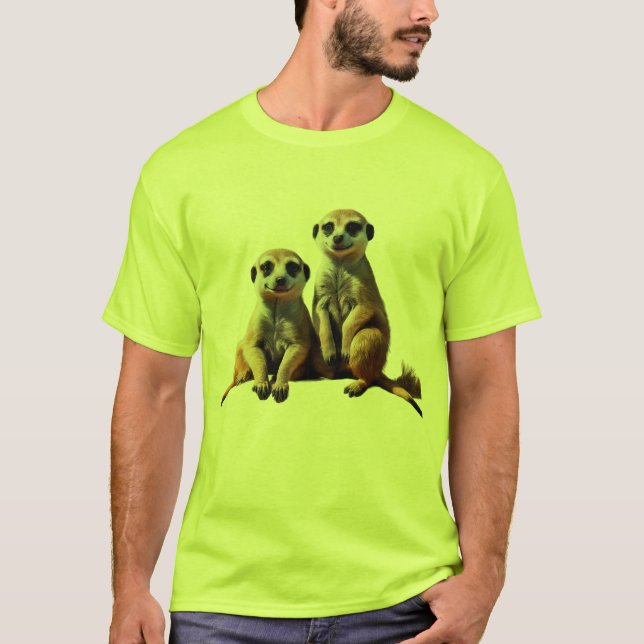 Meerkat ☀️ Squad. T Shirt (Framsida)