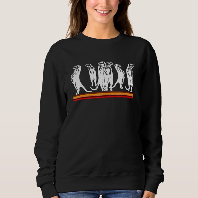 Meerkat Surikate Animal Afrika 5 T Shirt (Framsida)