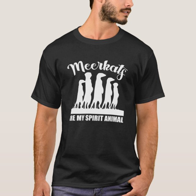 Meerkat Surikate Animal Slay 2 T Shirt (Framsida)
