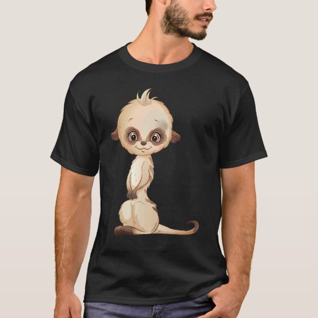 Meerkat T Shirt (Framsida)