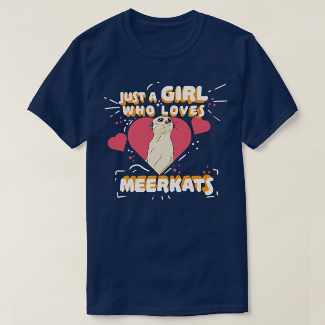 Meerkat T Shirt (Design framsida)