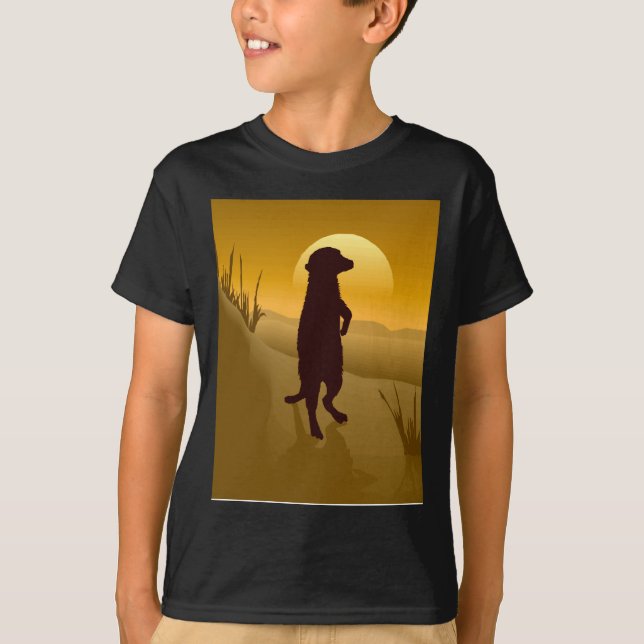 Meerkat T Shirt (Framsida)