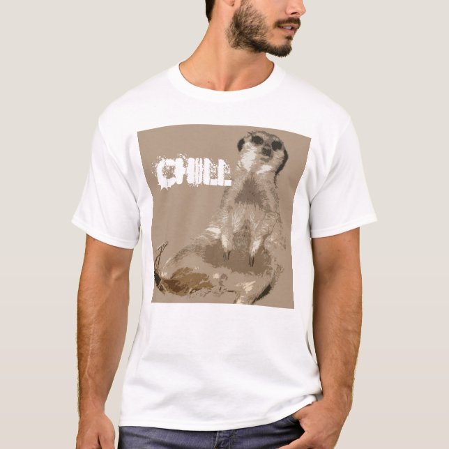 meerkat t shirt (Framsida)