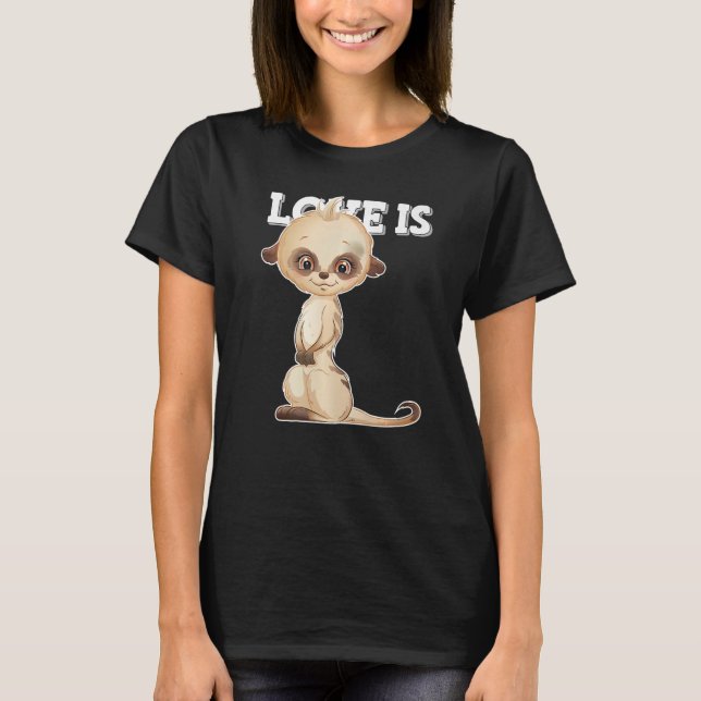 Meerkat T Shirt (Framsida)