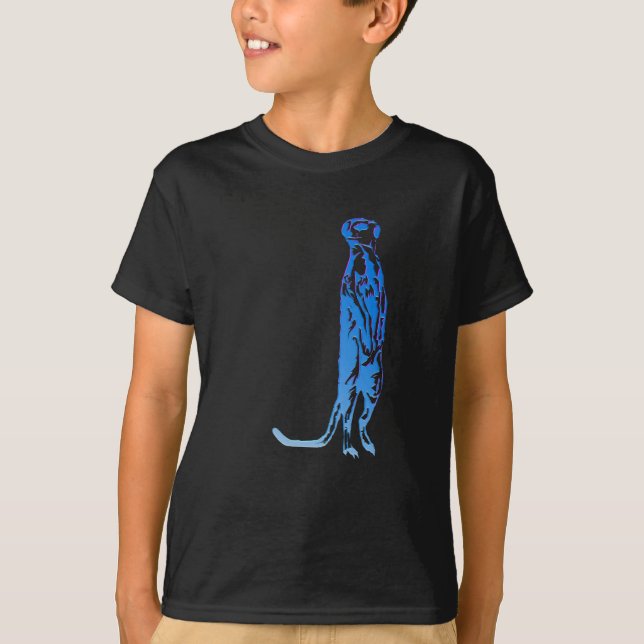 Meerkat T-tröja T-shirt (Framsida)