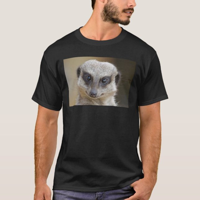 Meerkat upp slut t-shirt (Framsida)