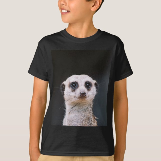Meerkat utkikT-tröja T-shirt (Framsida)