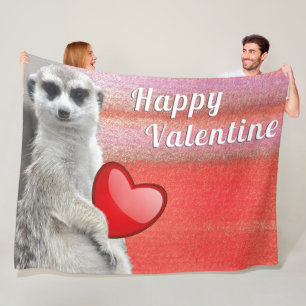 MEERKAT VALENTINE FLEECEFILT