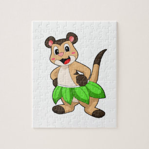 Meerkat vid Ballet Dance Pussel