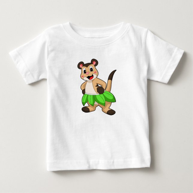 Meerkat vid Ballet Dance T Shirt (Framsida)