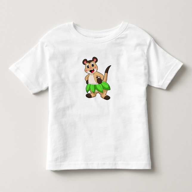 Meerkat vid Ballet Dance T Shirt (Framsida)
