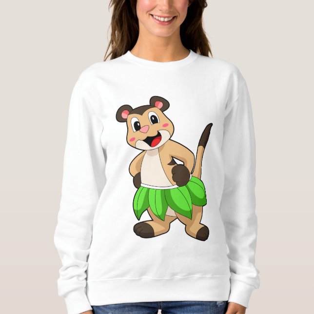 Meerkat vid Ballet Dance T Shirt (Framsida)