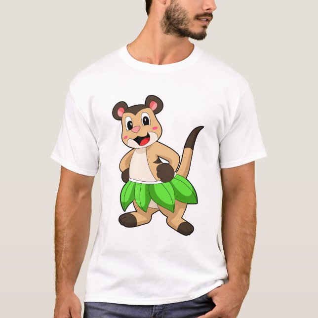Meerkat vid Ballet Dance T Shirt (Framsida)