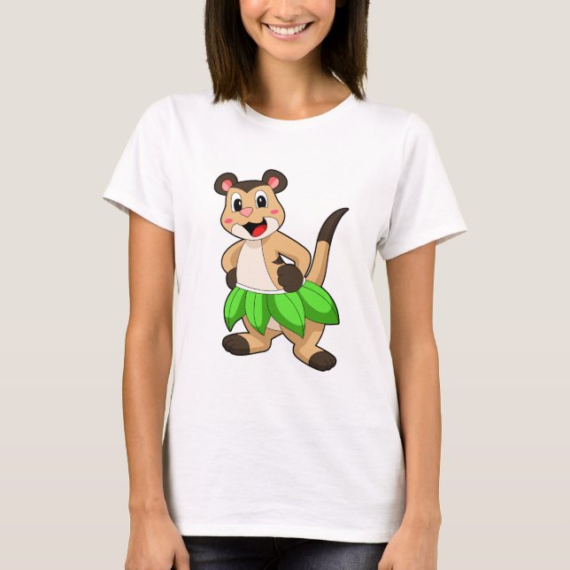 Meerkat vid Ballet Dance T Shirt (Framsida)