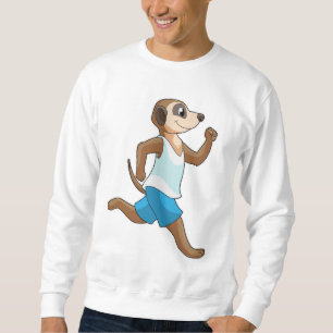 Meerkat vid Running Sports Lång Ärmad Tröja