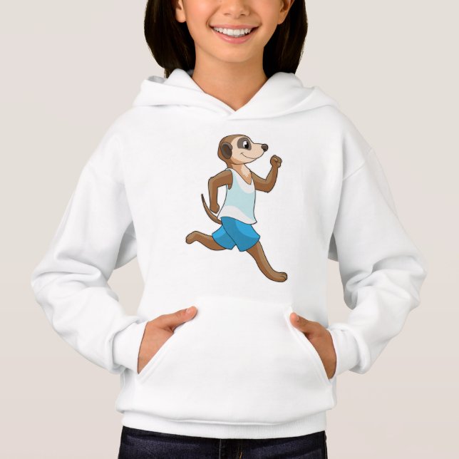 Meerkat vid Running Sports T Shirt (Framsida)