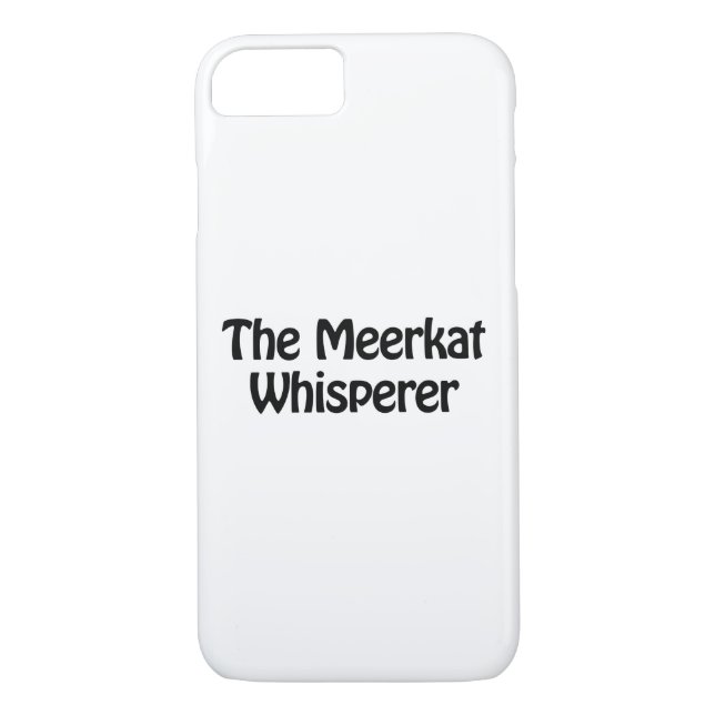 meerkat whisperer Case-Mate iPhone skal (Baksida)