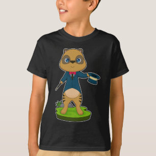 Meerkat Wizard Magic trollspö T Shirt