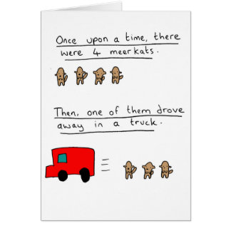 Meerkats Hälsningskort