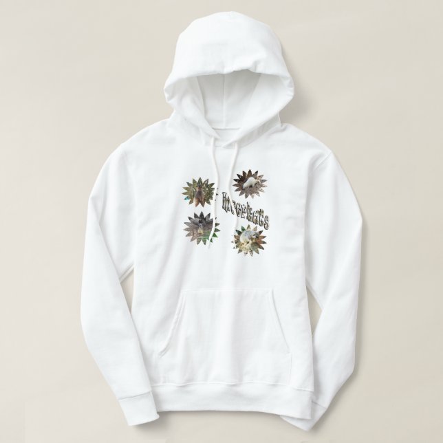 Meerkats in Star Shapes, Logotyp Hoodie (Design framsida)